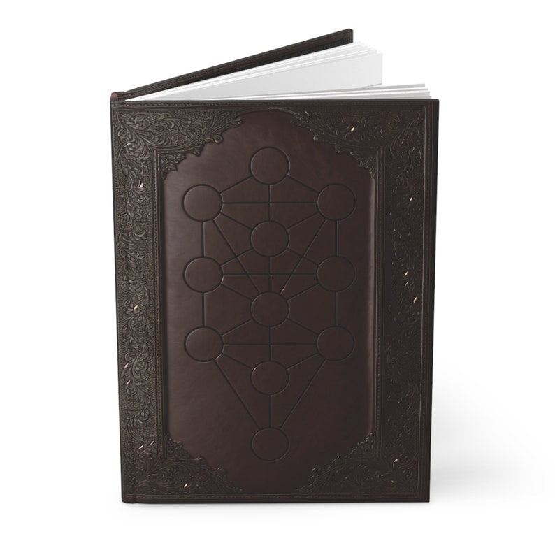 Kabbalah Baum des Lebens Hardcover Notizbuch – Mystisches Tagebuch für spirituelles Schreiben und Okkulter Magie Bild 6