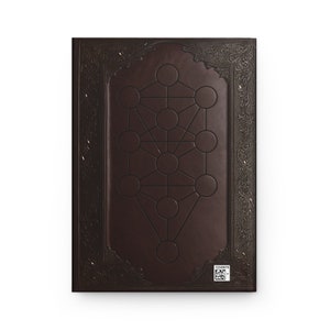 Kabbalah Baum des Lebens Hardcover Notizbuch – Mystisches Tagebuch für spirituelles Schreiben und Okkulter Magie Bild 5