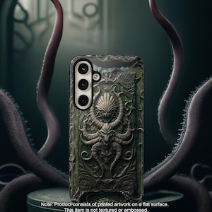 Eldritch Beast-telefoonhoesje – Lovecraftian tentakel-horrorontwerp voor iPhone, Samsung Galaxy en Google Pixel-apparaten