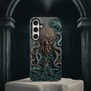 Nameless Dread Phone Case – Lovecraftian Tentacle Horror Design for iPhone, Samsung Galaxy, and Google Pixel Devices