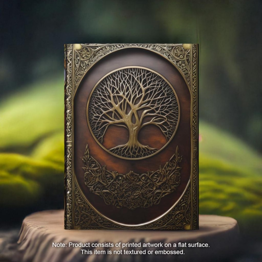 Tree of Life Hardcover Notebook – Elegant Nature-inspired Journal for ...