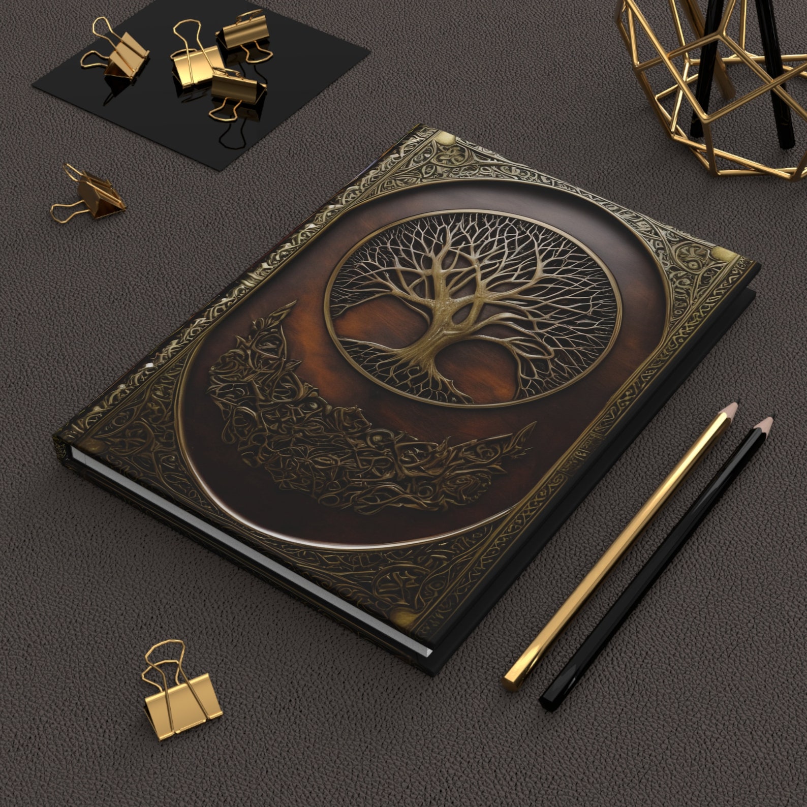 Tree of Life Hardcover Notebook – Elegant Nature-inspired Journal for ...