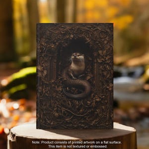 Carnet cartonné personnalisable sur le thème de la loutre