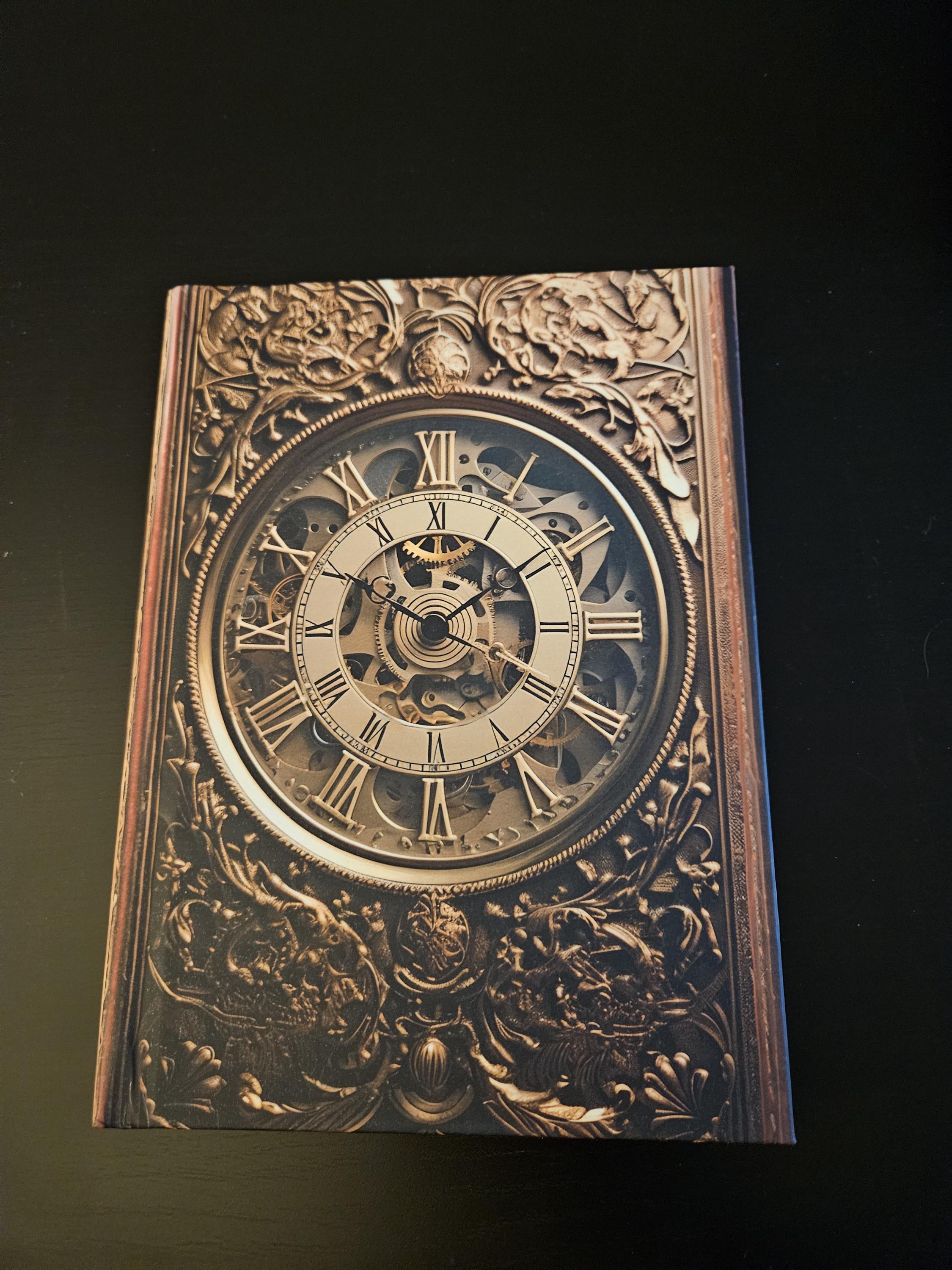 Book of Time Hardcover Notebook – Steampunk Clock Design Journal for ...