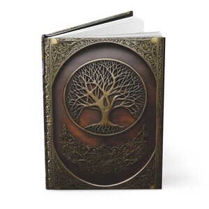 Tree of Life Hardcover Notebook – Elegant Nature-inspired Journal for ...