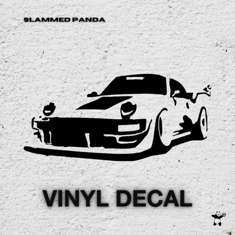 Porsche RWB Vinyl Decal Car Sticker Porsche Logo Decal Car Enthusiast