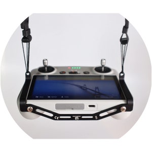Alça de ombro robótica, horizontal, feita de alumínio para controle DJI RC/RC2, acessório de cordão para DJI Mini 3/4 Pro e Air 3