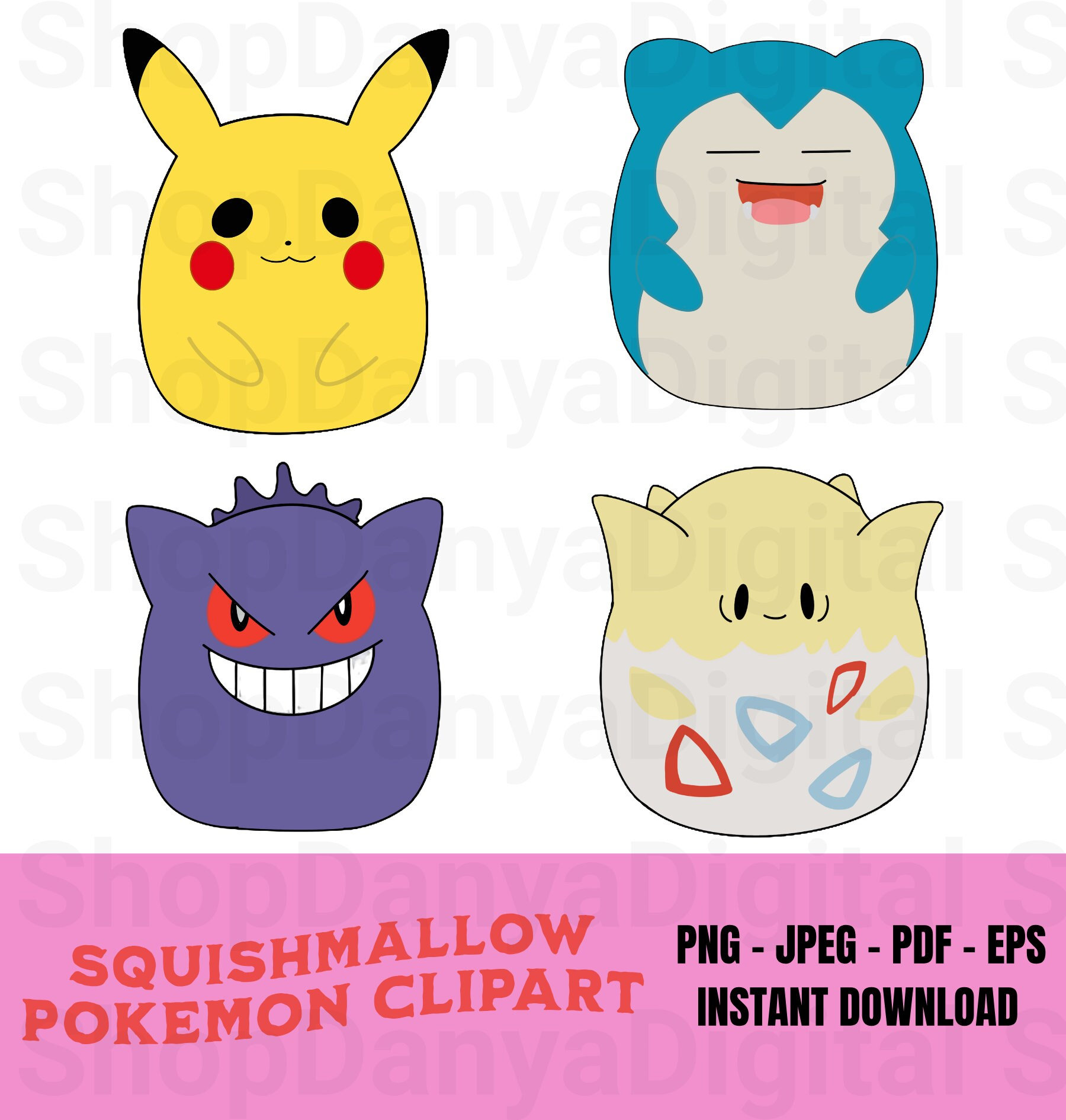 Pegatinas Kawaii de Pokémon para niños, 50/100 piezas, Pikachu