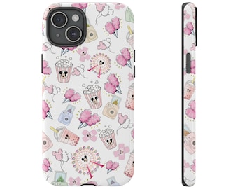 Disney Snacks Phone Case, Disney Iphone Case, Samsung Phone Case, Iphone 15 pro Case, Magsafe Phone Case, iphone 16 Pro Max Case Disney