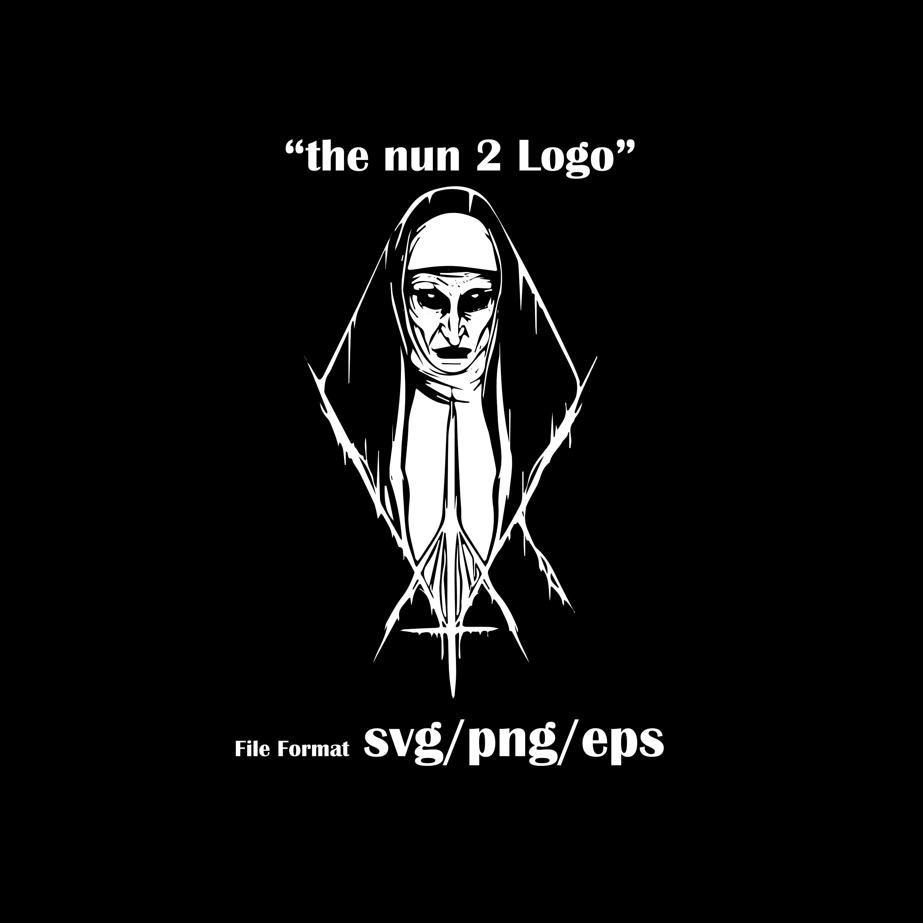 The Nun Svg, Png, Eps - Etsy
