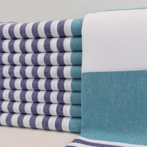 Custom towel, Bridesmaid towel, Cotton Peshtemal, Bachelorette party towel, Sauna towel, Bath towel, Turkish towel, 40&#39; x 70&#39; seafoam Amrcan