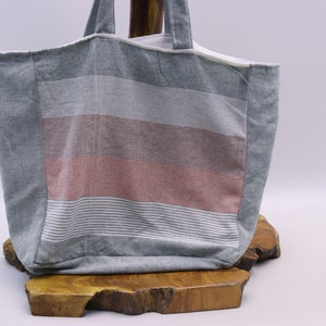 Book bag, Pool bag, Custom bag, Hand bag, Beach tote bag, Peshtemal bag,  Swim bag, Holiday bag, 12 x 16' Personalized gift bag, ToteBag/76