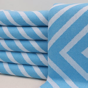 Organic Cotton towel, Turkish towel, Bath towel, Massage towel, Hammam towel, Personalized gift towel, Beach towel, 40&#39; x 68&#39; sky Holgrm