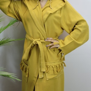 Hammam dress, Wedding gift robes, Turkish bathrobe, Pool robe, Cotton robes, Beach robe, Kimonos, Bachelorette party robes, dijon, Dlg/BathR
