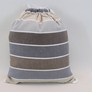 Turkish towel backpack, Bag and towel, Festival bag, 12 x 16' Bridesmaid gift bag, Travel bag, Holiday bag, Weekender bag, Viva / Backpack