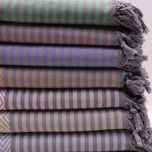 Turkish bedspread, Bed cover, Sofa Blanket, Decorative blanket, Sofa Cover, Cotton blanket, Cozy Bed Throw, Personalized blanket, 80&#39; x 108&#39;