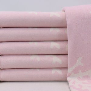 Bridesmaid towel, Cotton Peshtemal, Bachelorette party towel, Bath towel Turkish towel Sauna towel, Custom gift 36&#39; x 68&#39; flamingo1 Mrcan-JK