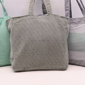 Personalized gift bag, Set of 3 beach bag, Weekender bag, Pool bag, Swim bag, Holiday bag, 12 x 16' Custom gift bag, Set hand bag, TB/Set-21