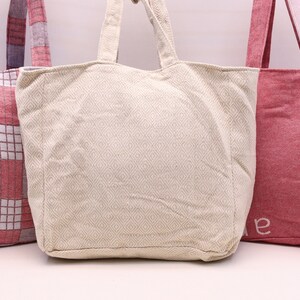 Set of 3 pieces tote bag, Beach bag, Holiday bag, Swim bag, Gift bag, Shoulder bag 12 x 16'  Pool bag, Cotton Hand bag, Daily bag, TB/Set-13