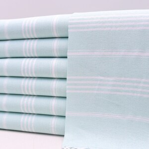 Kitchen towel, Turkish hand towel, Dishcloths, Face towel, Head towel, Tea towel, Cotton Turkey towel, Small towel, 18&#39; x 40&#39; mint2, Sltn