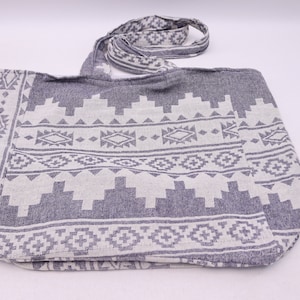 Aztec design bag, Pool bag, Custom bag, Hand bag, Day bag, Peshtemal bag,  Swim bag, Holiday bag 12 x 16' Personalized gift bag, ToteBag/128