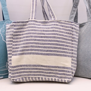 3 pieces set tote bag, Daily bag, Beach bag, Set of 3, Pool bag, Hand bag,  Holiday bag, Swim bag, Gift bag, 12 x 16' Custom bag, TB/Set-22
