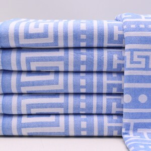 Organic Cotton towel, Wholesale towel, Turkish towel, Massage towel, Hammam towel, Personalized gift towel, Spa towel, 40&#39; x 70&#39; cerulean