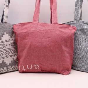 Shopping bag, Set hand bag, 12 x 16'  Beach tote bag, 3 pieces set bag, Swim bag, Set tote bag, Cotton bag, Set pool bag, Summer bag TB/Set4