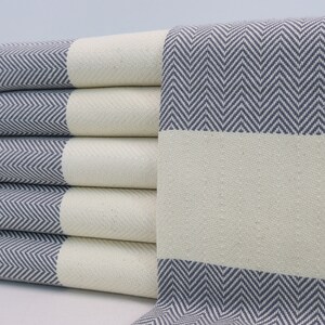 Dish towel, Cotton towel, Kitchen towel, Head towel Tea towel, Housewarming gift, Turkish hand towel, Face towel 18' x 36' pewter Misr/Peskr