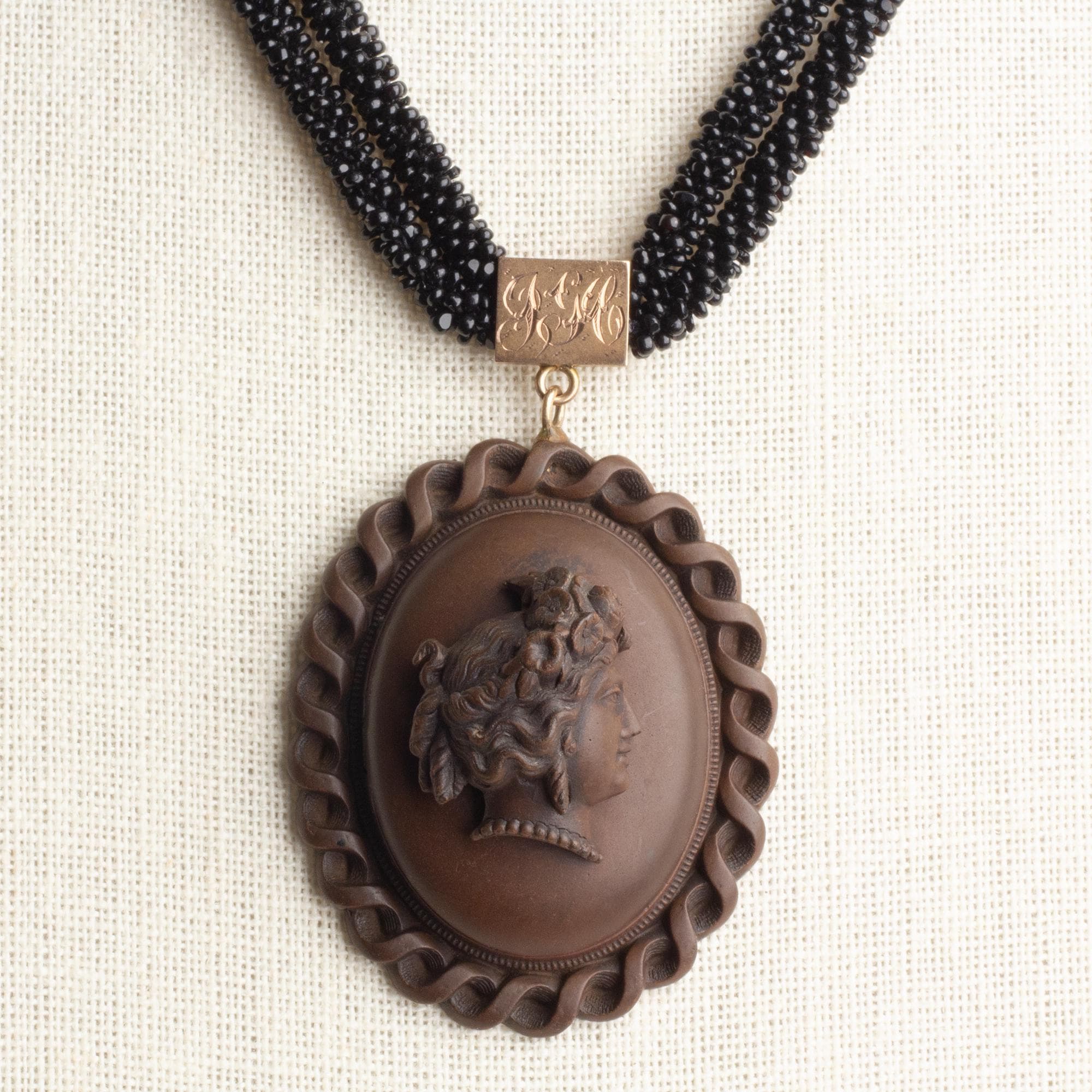 Antique victorian jet mourning jewelry - Etsy 日本