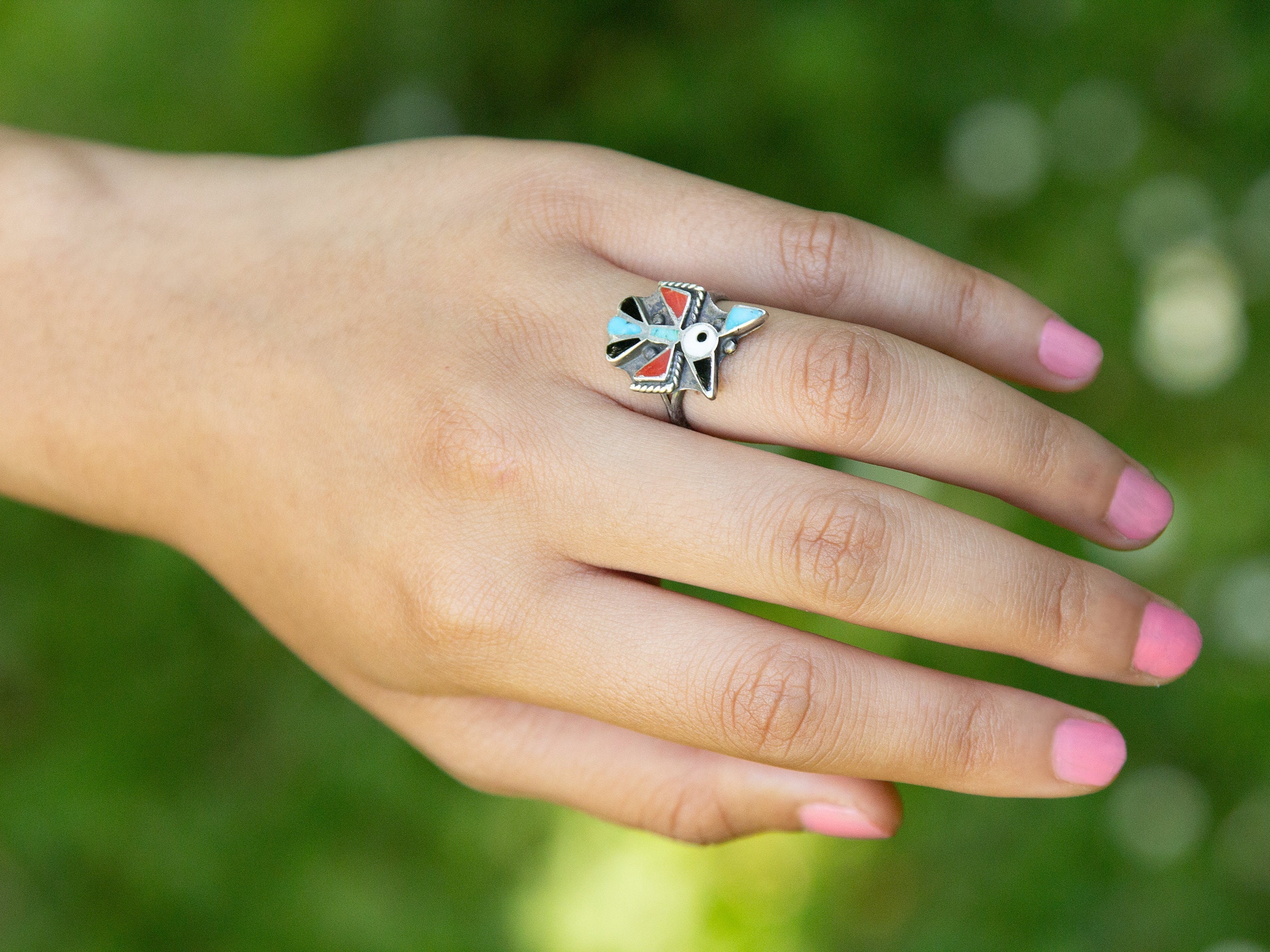 Vintage Zuni Rings - Etsy Vintage Zuni Rings - Etsy