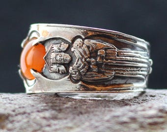 Isidlur ring jewelry ring LTRO. Shadow. Talkn. War. Nzgl ring. Magic ring. Any size. Silver ring of Islidr. 15 Stone colors! Taillion ring