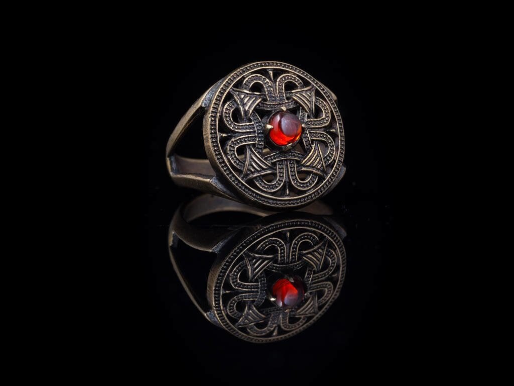 Slavic Rings Northern Sun Slavic Byzantine Style Jewelry Ring. Early Medieval ...