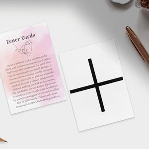 Pachamama Printable Zener Card Deck ESP Psychic Tool Intuitive Training ...