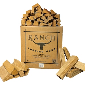 Ranch Cooking Wood Mini Pizza Oven Wood for Portable Wood Pizza Ovens & Mesa Solo Stoves, 5-6 Inch Firewood Logs, Naturally Cured White Oak