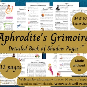 Grimorio di Afrodite: Pagine del Libro delle Ombre della Dea Pagana (PDF)