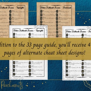 Runes Grimoire: Ultimate Guide to the Elder Futhark + Cheat Sheets ...