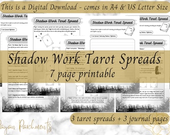 Shadow Work Tarot Spreads (PDF)