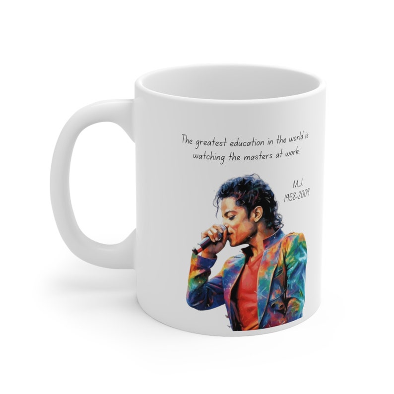 Michael Jackson Ceramic Mug 11oz image 3