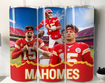 Kansas, Football 20oz skinny tumbler wrap/ PNG Digital Print/ Sublimation