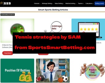 My 2 proven Tennis betting strategies