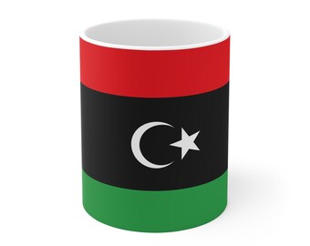 Mug Flag Libya