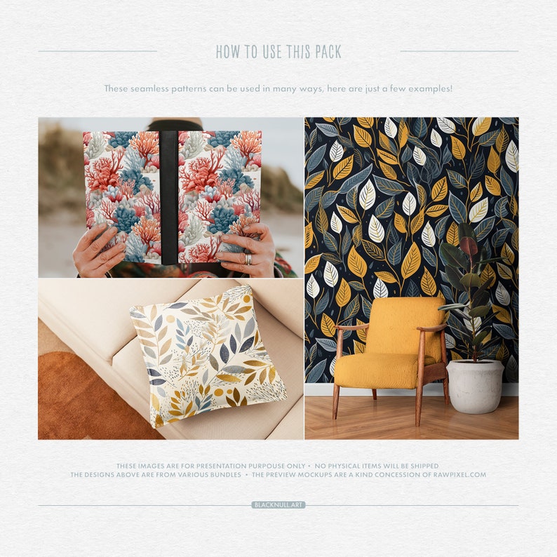 Use these Seamless Patterns for Your Print on Demand Business