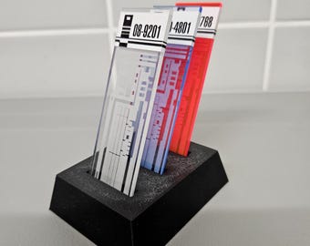 Conjunto de chips isolineales de 3 con soporte