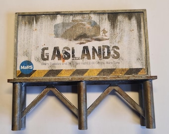 Gaslands or other 1/64 scale Billboard x2