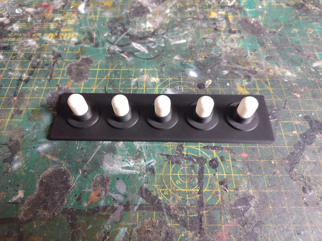 Vintage Sci-fi Static White Switch Set - Etsy