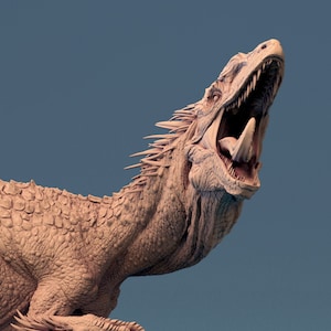 Concavenator Scream | DND| TTRPG| Premium Quality ECO Resin | by Rescale Miniatures