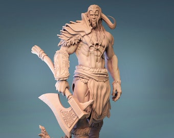 Cold Giant | DND| TTRPG| Premium Quality  ECO Resin | by Rescale Miniatures