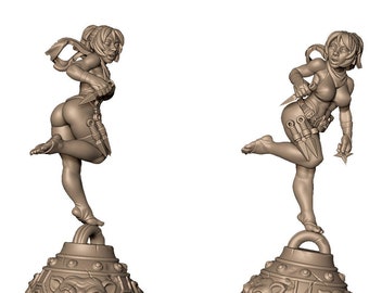 Kunoichi |TTRPG| Premium Quality ECO Resin | by Menagerie Miniature