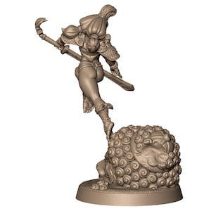 Schwertmeister |TRPG| Premium-Qualität ECO-Harz | von Menagerie Miniature